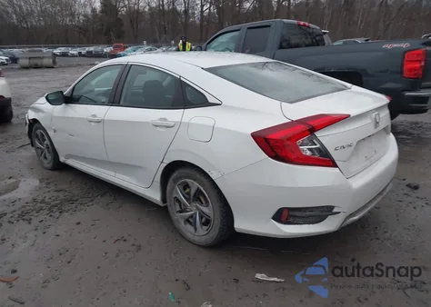 2020 Honda Civic Lx из США, поврежденный, VIN 2HGFC2F66LH540897